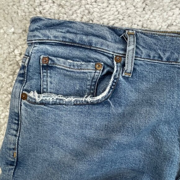 Agolde Kye Mid Rise Straight Leg Cropped Jean Womens 30 - Picture 9 of 12